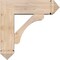 Ekena Millwork Legacy Arts and Crafts Smooth Bracket w/ Offset Brace, Douglas Fir, 7 1/2"W x 24"D x 24"H BKT0806X24X24LEC03SDF - alternate 2